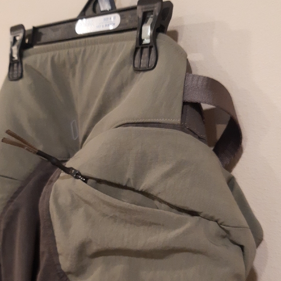 HAMCUS Men's Cargo Pants - Olive and Brown - Picture 9 of 16